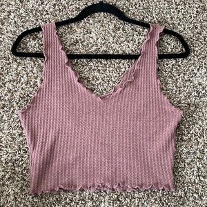 Cropped tank top